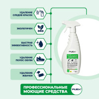 Средство против надписей, следов скотча и черных полос от обуви PLEX 500 мл УТ000005681