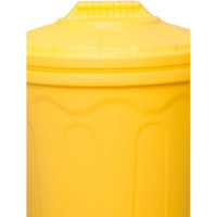 Хозяйственный бочка-бак Тара.ру желтый 80 л 15640