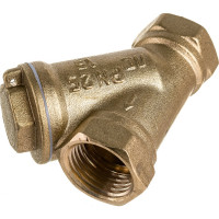 Сетчатый фильтр для воды VALFEX 1/2" ВР/ВР латунный, под пломбу 46Б5фт1 VF.192.L00.012.Bir