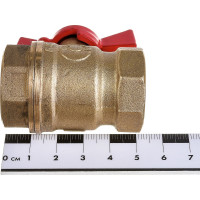 Латунный шаровой кран для воды VALFEX OPTIMA 3/4" ВР/ВР ручка-бабочка 11Б27фт1М VF.217.L0B1.034.Bir