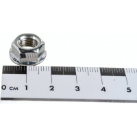 Шестигранная гайка с фланцем и насечками DINFIX DIN 6923, нерж. А2, M8, 10 шт. 00-00001929