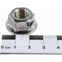 Шестигранная гайка с фланцем и насечками DINFIX DIN 6923, нерж. А2, M12, 10 шт. 00-00001931