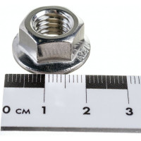 Шестигранная гайка с фланцем и насечками DINFIX DIN 6923, нерж. А2, M10, 10 шт. 00-00001930