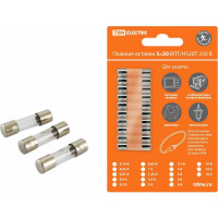 Плавкая вставка TDM ELECTRIC Н520Б 10А 250В упак 10 шт. SQ0738-0016