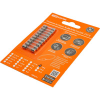 Плавкая вставка TDM ELECTRIC Н520Б 10А 250В упак 10 шт. SQ0738-0016