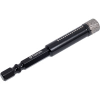 Коронка алмазная по керамограниту 10 мм PROFI 1/4 SKRAB 31110