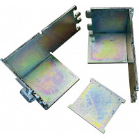 Кубическая форма TeaM 2ФК-70/4, оцинкованная, двухгнездовая 2ФК704Ц