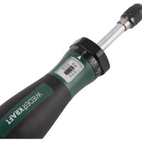 Динамометрическая отвертка WIEDERKRAFT 1/4 до 6 Нм WDK-MS0106