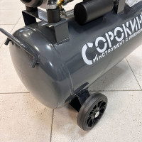 Воздушный безмасляный компрессор 24л Сорокин ресивер 13.2