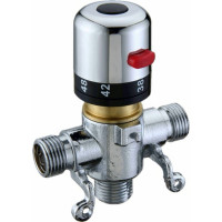 Комплект термостатического смесителя и рамки для монтажа в стену Kopfgescheit KR532 12DK 17048