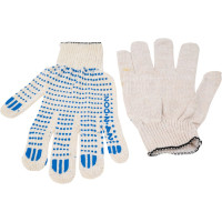 Перчатки с ПВХ РемоКолор 10 класс вязки, 4-х нитка, 24-2-002