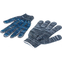 Перчатки с ПВХ РемоКолор Трек, 13 класс вязки, 6-ти нитка, меланж, 24-2-135