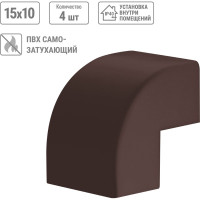 Внешний угол TDM ELECTRIC КМН 15х10 бук (4 шт./комплект) SQ0411-0310
