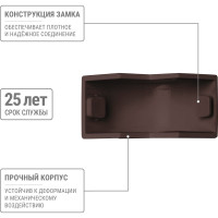 Внешний угол TDM ELECTRIC КМН, бук, 16х16 упаковка 4 шт SQ0411-0311