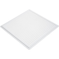 Решетка вентиляционная Эконом (370x370 мм; без сетки) ВИЕНТО Э-3737