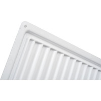 Решетка вентиляционная Эконом (370x370 мм; без сетки) ВИЕНТО Э-3737