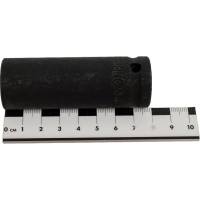 Головка ударная 6-гранная удлиненная 18 мм, 1/2"DR KRAFT KT 702056