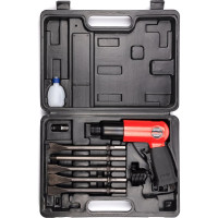 Пневмозубило с набором насадок AV Steel AV-701809