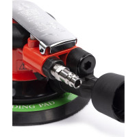 Пневматическая орбитальная шлифмашина AV Steel 150 мм с отсосом AV-701336