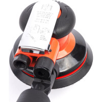 Пневматическая орбитальная шлифмашина AV Steel 125 мм с отсосом AV-701335