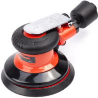 Пневматическая орбитальная шлифмашина AV Steel 125 мм с отсосом AV-701335