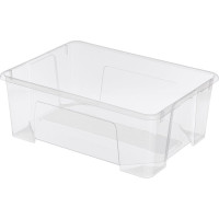 Универсальный ящик Econova TEX-BOX 38x28x14 см, 10 л, бесцветный 434207001