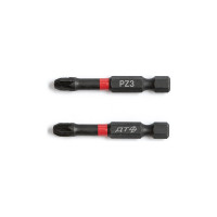 Бита ударная Дело Техники 1/4", PZ3 × 50 мм, 2шт. 793822