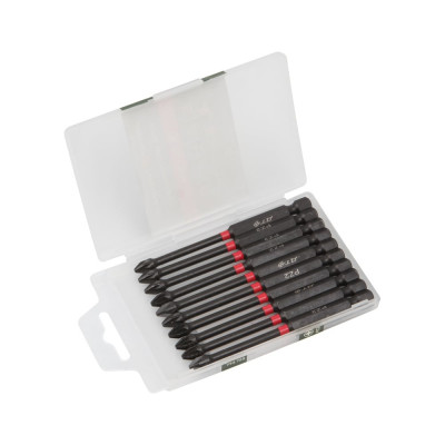 Бита ударная Дело Техники 1/4", PZ2 × 90 мм, 10шт. 793755