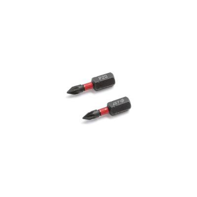 Бита ударная Дело Техники 1/4", PZ0 × 25 мм, 2шт. 793502