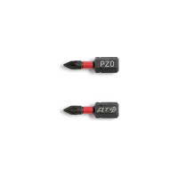 Бита ударная Дело Техники 1/4", PZ0 × 25 мм, 2шт. 793502
