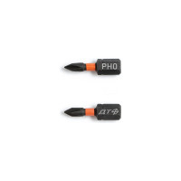 Бита ударная Дело Техники 1/4", PH0 × 25 мм, 2шт. 793002