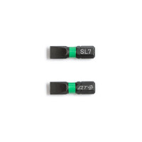 Бита ударная Дело Техники 1/4", SL7 × 25 мм, 2 шт. 792502
