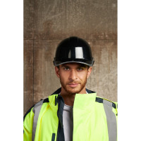 Защитная каска Delta Plus DIAMOND VI WIND из ABC с вентиляцией, черная DIAM6WTRNO