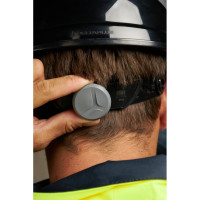 Защитная каска Delta Plus DIAMOND VI WIND из ABC с вентиляцией, черная DIAM6WTRNO