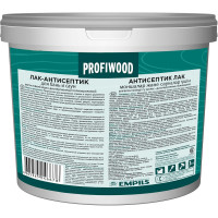 Водно-дисперсионный лак для бань и саун PROFIWOOD (антисептик; влагостойкий; полиакриловый; 2.5 кг) 6494