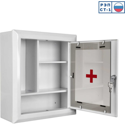 Аптечный навесной шкаф MASTERMANN -3С 350х400х140 мм IP 31 00-01025489