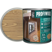 Алкидный антисептик PROFIWOOD (тонирующий; атмосферостойкий; дуб; 2.5 л; 2.1 кг) 63856