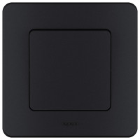 Выключатель Legrand одноклавишный Legrand Inspiria 10А 250В безвинтовые зажимы антрацит 673603