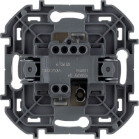 Выключатель Legrand одноклавишный Legrand Inspiria 10А 250В безвинтовые зажимы слоновая кость 673601