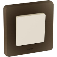 Выключатель Legrand одноклавишный Legrand Inspiria 10А 250В безвинтовые зажимы слоновая кость 673601