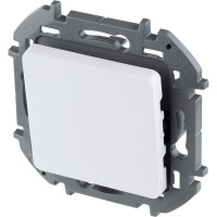 Переключатель Legrand одноклавишный Legrand Inspiria 10А 250В безвинтовые зажимы белый 673650