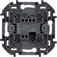 Переключатель Legrand одноклавишный Legrand Inspiria 10А 250В безвинтовые зажимы белый 673650