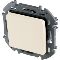 Переключатель Legrand перекрёстный одноклавишный Legrand Inspiria 10А 250В винтовые зажимы слоновая кость 673681