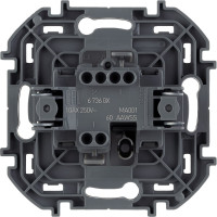 Выключатель Legrand одноклавишный Legrand Inspiria 10А 250В безвинтовые зажимы белый 673600