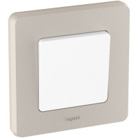 Выключатель Legrand одноклавишный Legrand Inspiria 10А 250В безвинтовые зажимы белый 673600