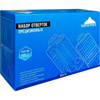 Набор прецизионных отверток vertextools 115 предметов 0033-115