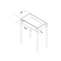 Разборный мангал GRATAR МАН 201