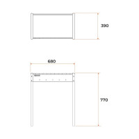 Разборный мангал GRATAR МАН 201