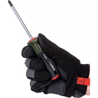 Отвертка Дело Техники c трехкомпонентной рукояткой РZ2×100мм 723024