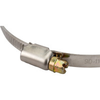 Червячный стальной хомут РемоКолор диаметр 90-110 мм 47-4-110